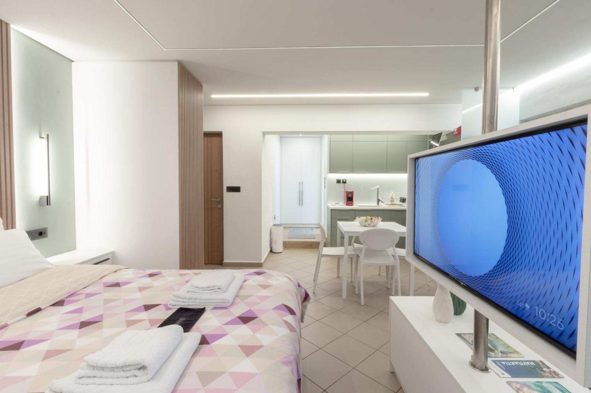 Nafpaktos-Luxury Suite Bagian luar foto